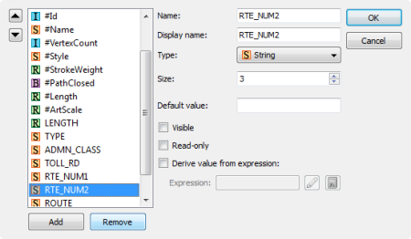 Edit attribute schema