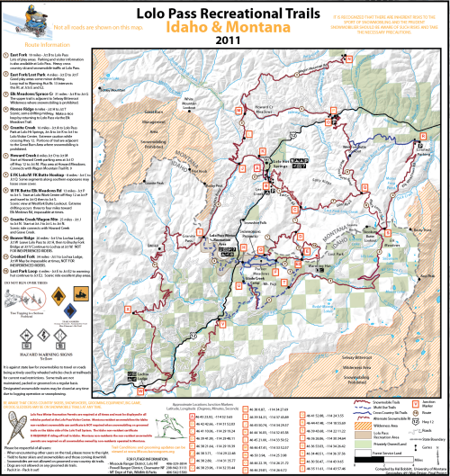 Lolo Pass Recreational Trails