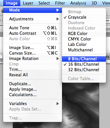 step 2: Changing the color mode