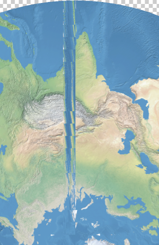 Geographic Imager 3.0 transformation result 2