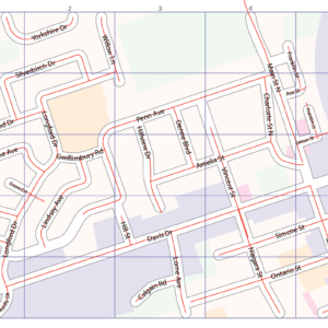 Map with added lines - MAPublisher 10.1