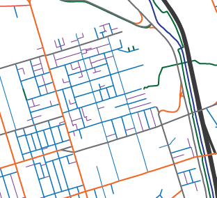 Toronto Streets Inset