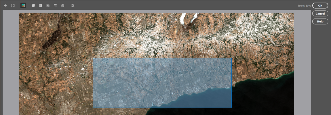 A better way to crop geospatial images in Adobe Photoshop