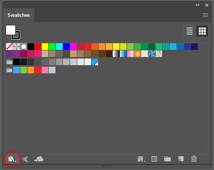 Illustrator Swatches Panel