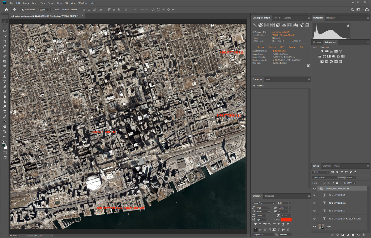 Geographic Imager - Import Point and Text Data