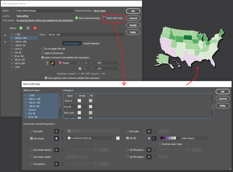 mapublisher replace value in attributes