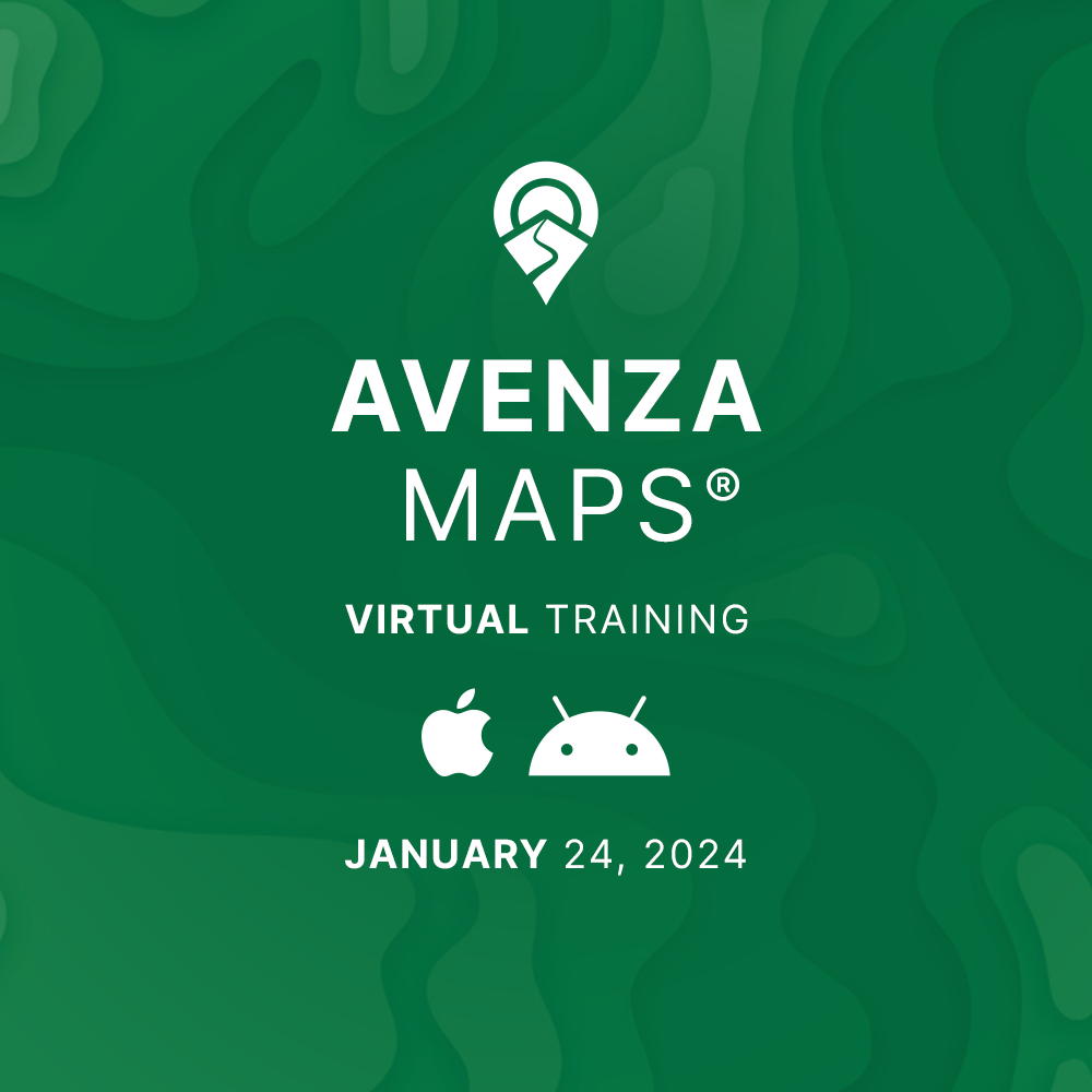 Avenza Systems Map And Cartography Tools   Am Training January 2024 